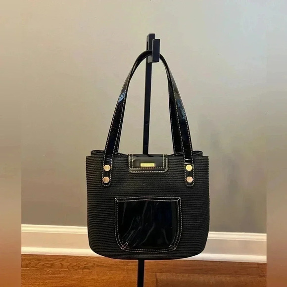 Eric Javits New York Small Black Purse - Picture 2 of 14